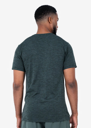 Men's Tee Khaki Green Melange FINAL SALE