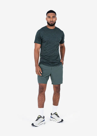 Men's Tee Khaki Green Melange FINAL SALE