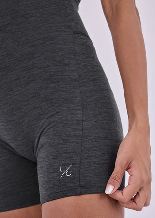 Women's Onesie Dark Grey Marl