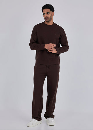 Oversized Sweater Unisex Dark Cocoa