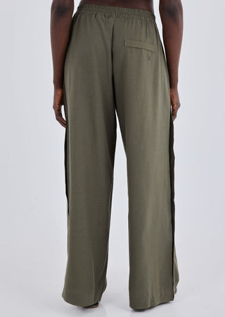 Women's Relaxed Pants Khaki Green
