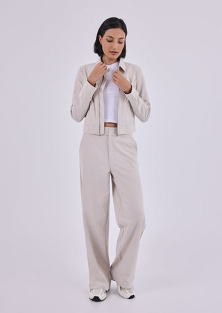 Women's Wide Leg Pants Stone