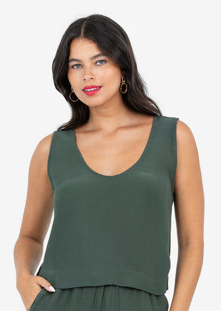 Women's Tank Ivy Green FINAL SALE