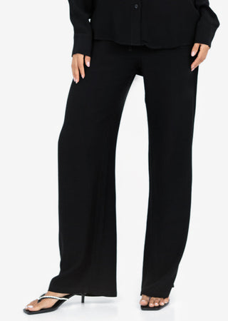 Women's Wide Leg Pants Black FINAL SALE