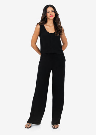 Women's Wide Leg Pants Black FINAL SALE