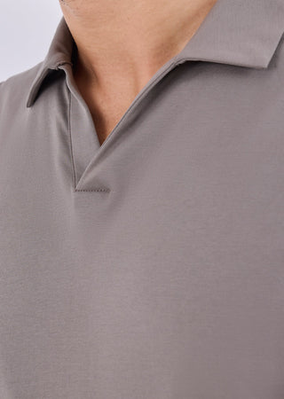 Men's Open Polo Vintage Khaki