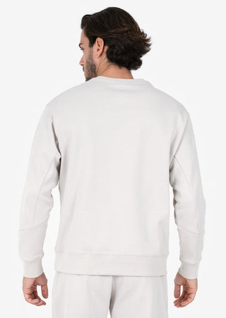 Men's Crew Neck Sweat Stone FINAL SALE