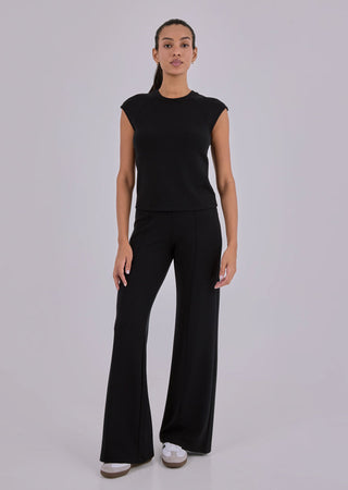 Women's Raglan Tee Black