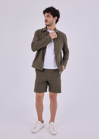 Men's Relaxed Shorts 7'R Dark Olive