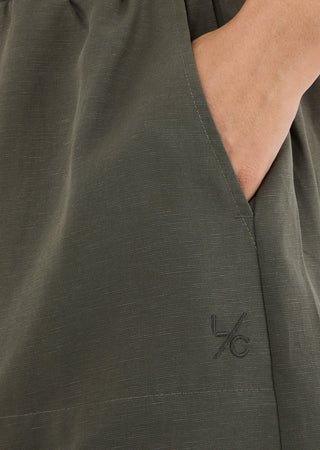 Women's Romper Khaki Green