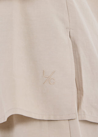 Women's Long Sleeve Shirt Light Beige'