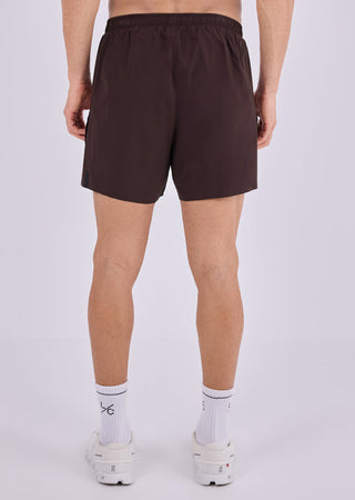 Men's Run Short Dark Cocoa