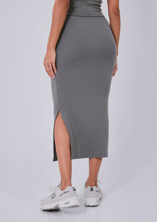 Women's Tube Skirt Pebble Grey