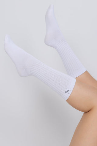Slouch Socks Ivory (2 Pairs)