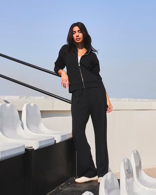 Women's Straight Leg Pants Black