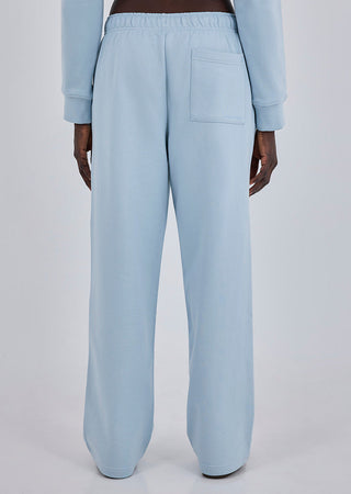 Oversized Unisex Sweat Pants Blue Mist