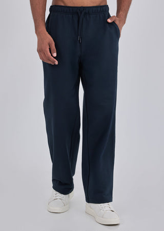 Oversized Unisex Sweat Pants Navy Pewter