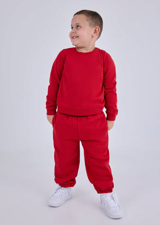 Unisex Kids Sweater Vivid Red