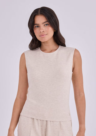 Women's Crew Tank Oatmeal Heather