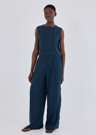 Women's Relaxed Tank Dark Navy