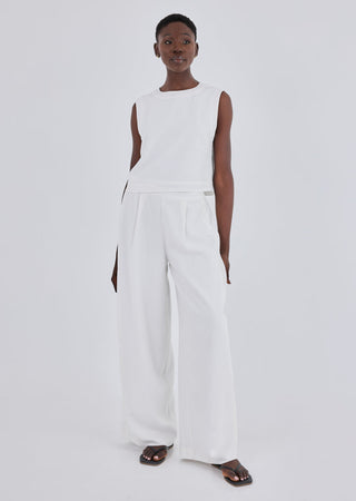 Women's Relaxed Tank Ivory