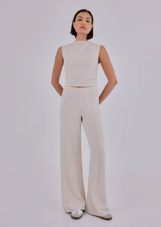 Women's Ruched Top Bone