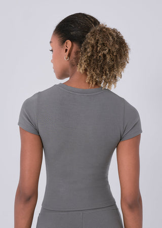 Women's Tee Pebble Grey