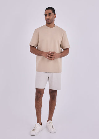 Men's Relaxed Tee Beige