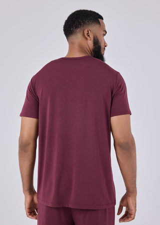 Men's Top Dark Burgundy