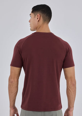 Men's Tee Dark Burgundy