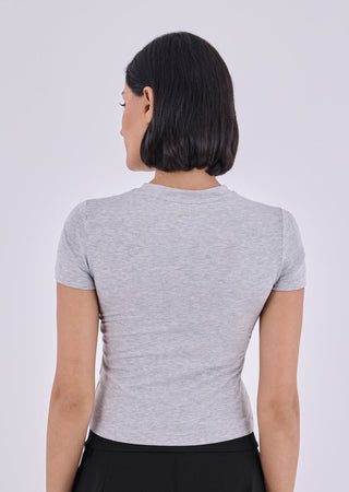 Women's Classic Tee Grey Marl