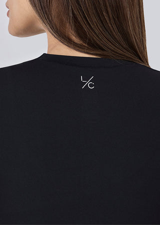 Women Skin Touch Tee Black