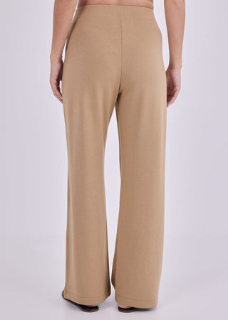 Women's Flat Waist Pant Camel