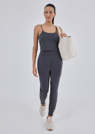 Women's Pants Charcoal Marl