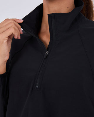 Women's Half-Zip Jacket Black Onyx