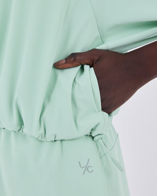 Women's Half-Zip Jacket Fresh Mint FINAL SALE