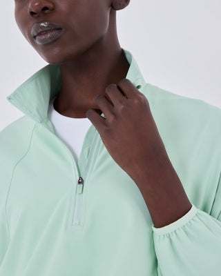 Women's Half-Zip Jacket Fresh Mint FINAL SALE
