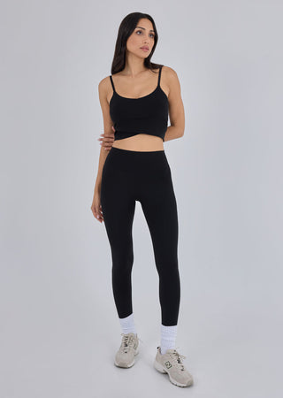 Women's Wrap Cami Top Black